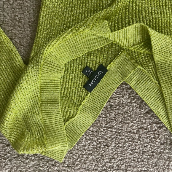 💎 Bebe Shimmer Sweater 💎 - Picture 5 of 6